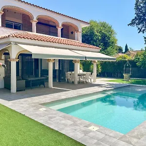  Villa Alamos Jerez I Piscina Salada Climatizada I Bbq I Jardines I 850m2